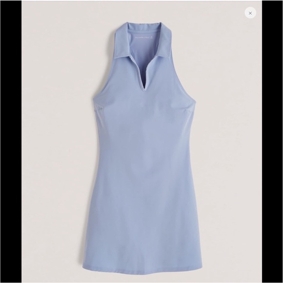 Abercrombie & Fitch Dresses & Skirts - Abercrombie & Fitch Traveler Polo Mini Dress | Light Blue | XS
